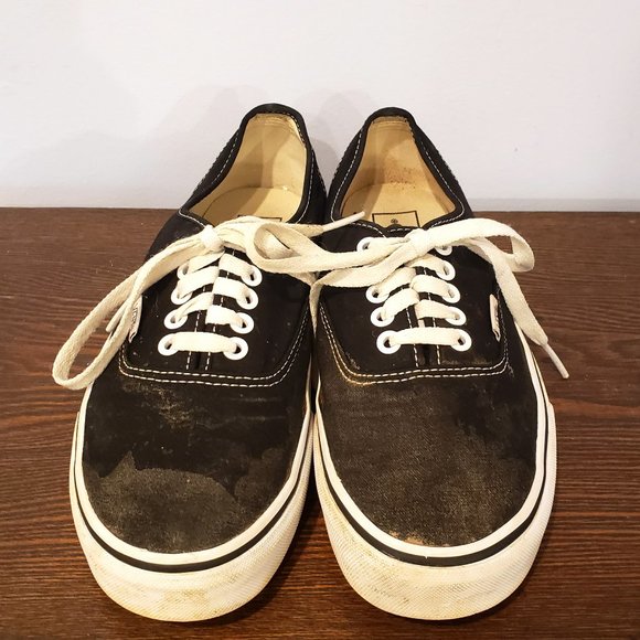 Vans | Shoes | Vans Skateboard Shoes Off The Wall Tc9r Black Canvas ...